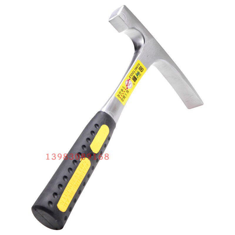 采矿锤 专业地质锤 地矿勘探锤尖扁口鸭嘴锤淬火钢锤勘测锤泥工锤