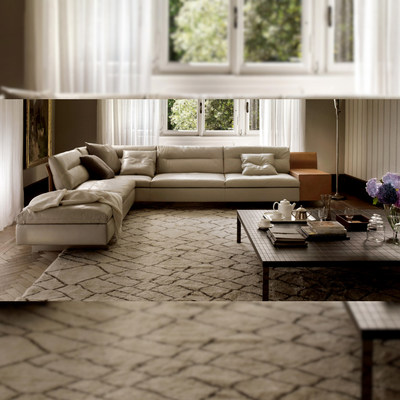 Poltronafrau沙发GranTorino 现代轻奢简约客厅沙发意大利家具