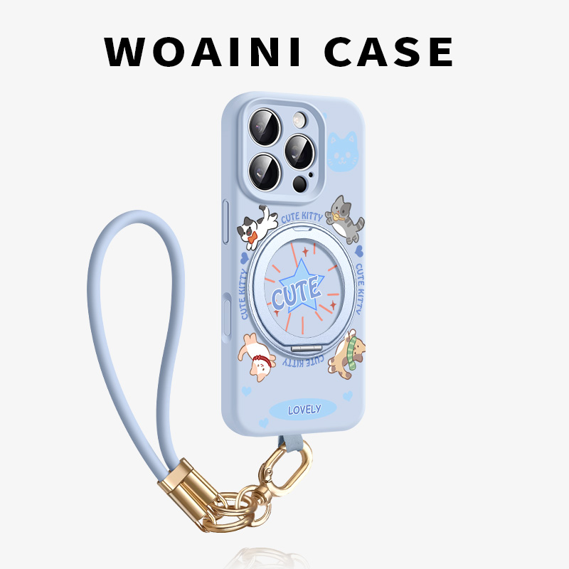 卡通可爱ins小猫适用苹果手机壳