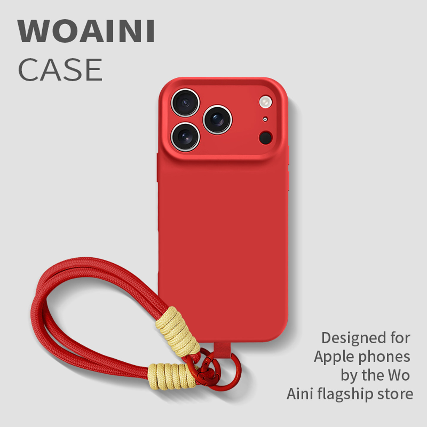 新年红适用苹果新款手机壳