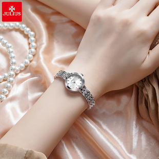 聚利时手表女款 小巧精致女士小表盘手表女轻奢小众高级感气质防水