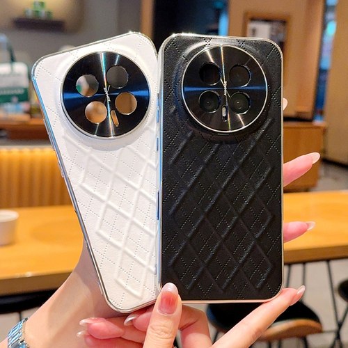 素皮菱格适用荣耀magic8pro手机壳新款magic8高端女生奢华magic7rsr镜头全包防摔magic6至臻电镀边magic5外壳