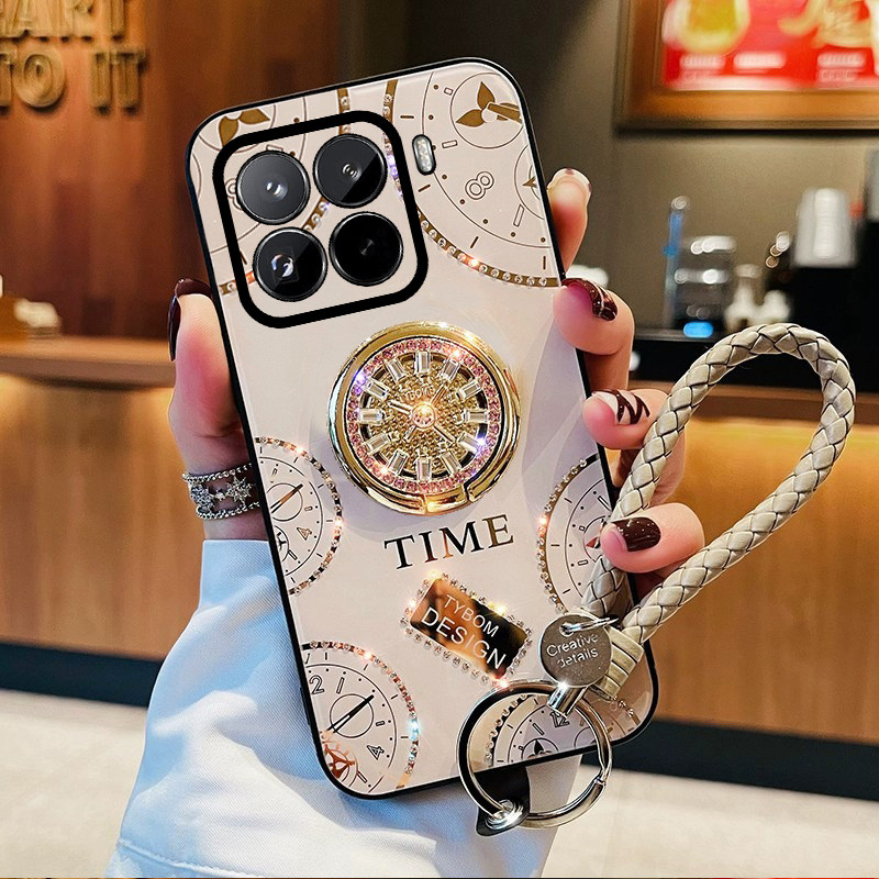 适用于小米15手机壳镶钻Xiaomi15Pro曲屏女小米15pro带支架防摔新款奢华硅胶保护套镜头全包挂绳mi15高级感,3C数码配件,手机保护套/壳,淘宝优惠券,粉丝福利购,淘宝优惠卷