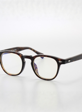 504雕花复古眼镜近视眼镜框男黑框工装配蓝光近视变色镜黑框6341