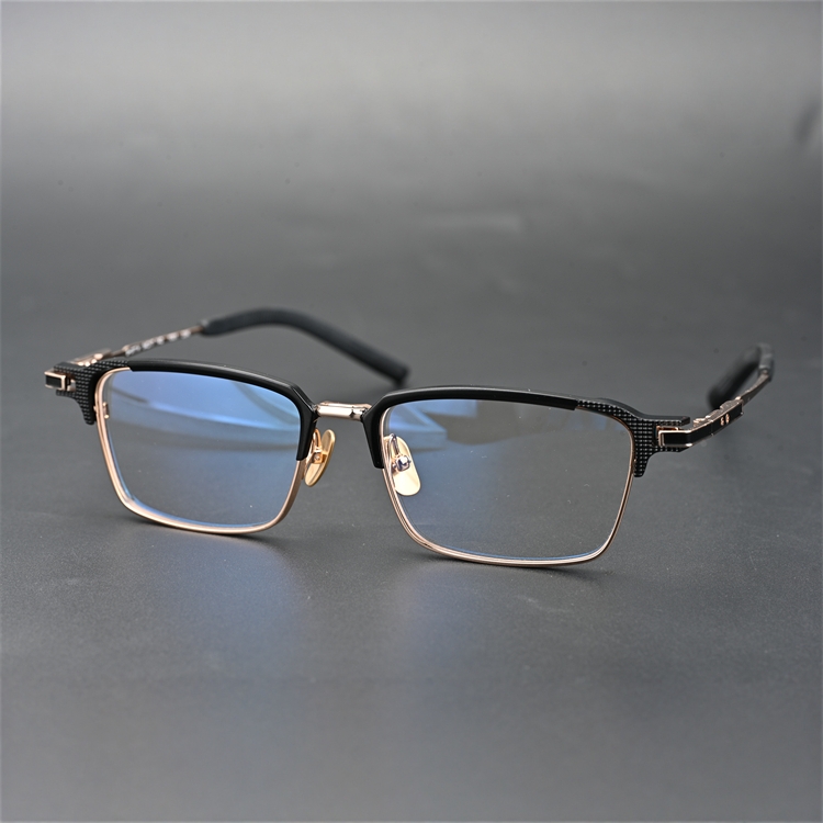 时尚眼镜框镜架男女款钛眼镜框眉框架配防蓝光近视镜眉框钛S-07TH