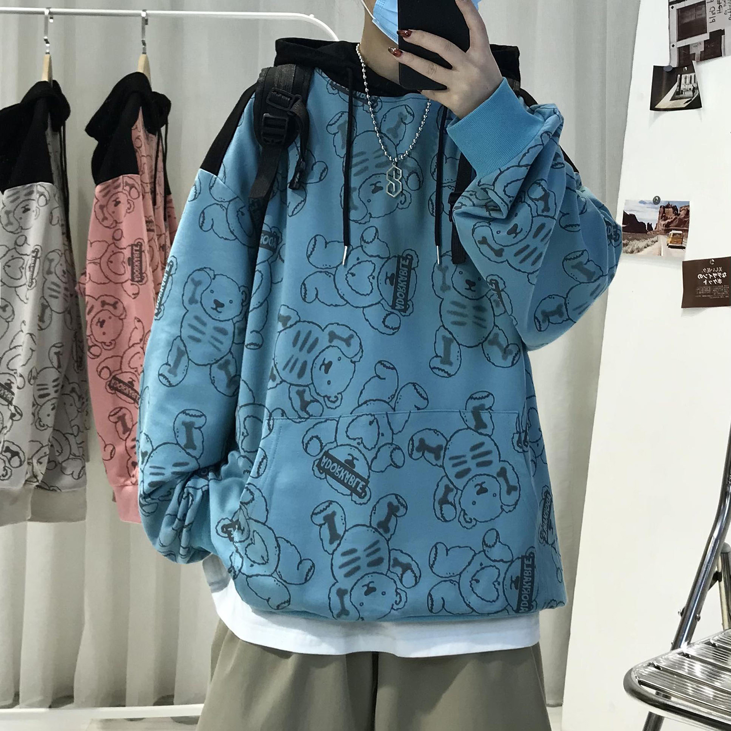 Men's and women's fashion long sleeve Hooded Sweater