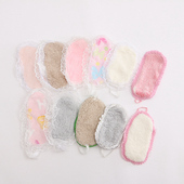 印花眼罩 外贸学生少女蕾丝松紧带珊瑚绒睡眠遮光眼罩7622 冬新款