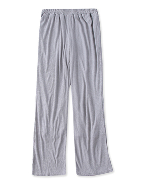 百褶裤秋季新款外贸女装百搭通勤纯色松紧高腰显瘦休闲长裤11730