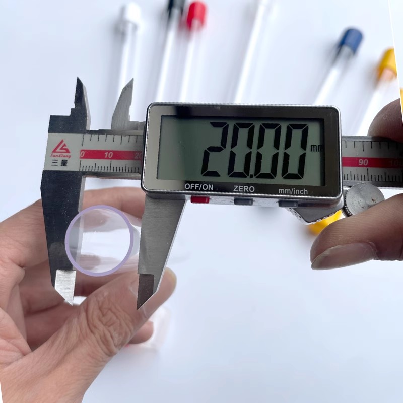外径20mm/壁厚1mm/内直径18mmPC透明硬管包装野外采样塑料圆管