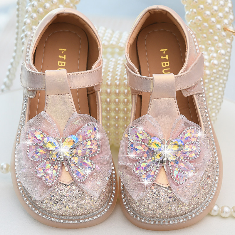 女童公主鞋儿童演出鞋2025春秋新款童鞋女孩水晶鞋小皮鞋软底单鞋,童鞋/婴儿鞋/亲子鞋,水晶/水钻鞋,淘宝优惠券,粉丝福利购,淘宝优惠卷