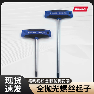 带横柄T型花型扳手 德国进口霍夫曼HOLEXA62522螺丝起子