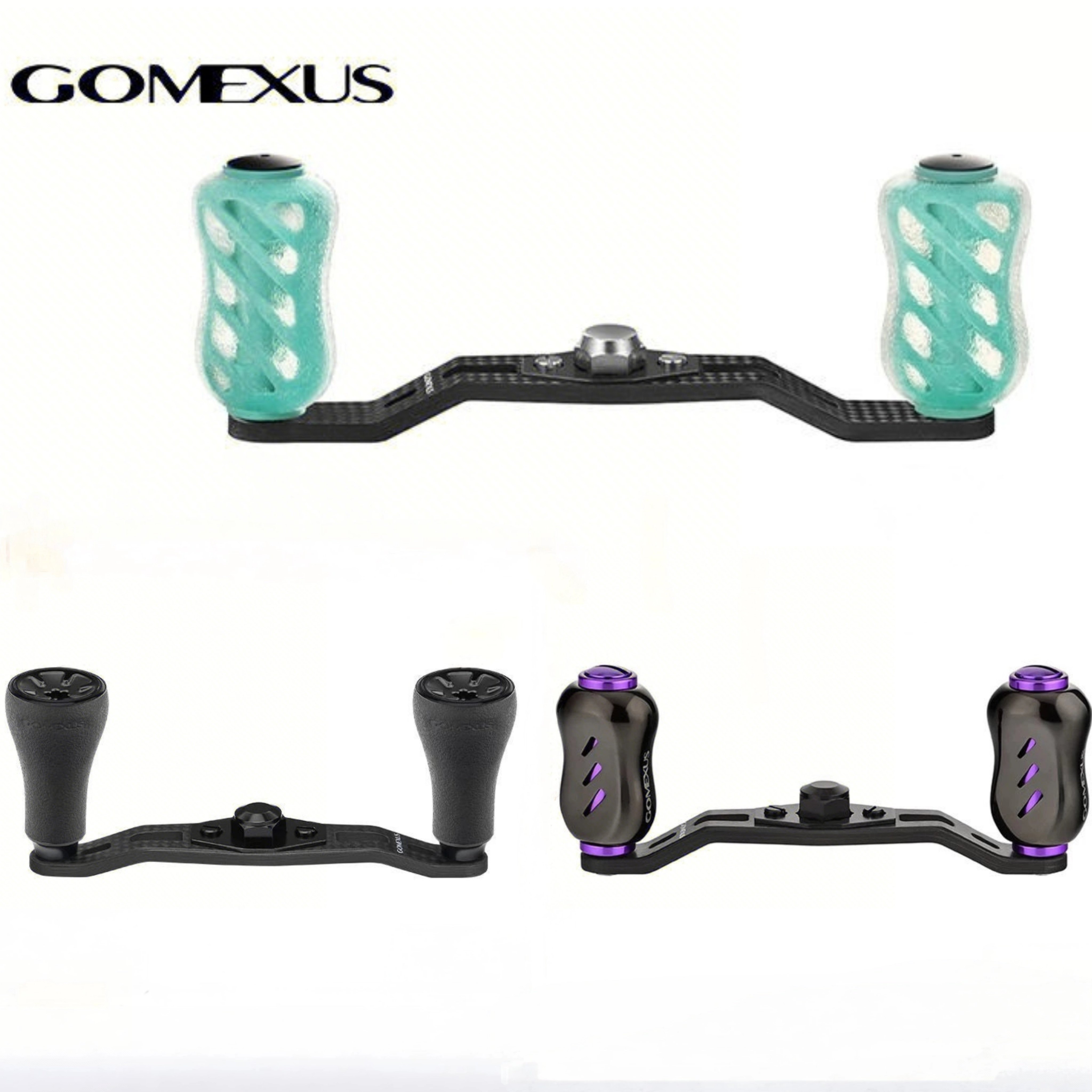 Gomexus革梦士水滴轮达瓦摇臂握丸蒙塔尼蜘蛛阿德改装配件碳纤维图片
