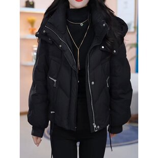 嘉兴平湖羽绒服女2026新款冬季九江品牌今年流行爆款小个子短外套