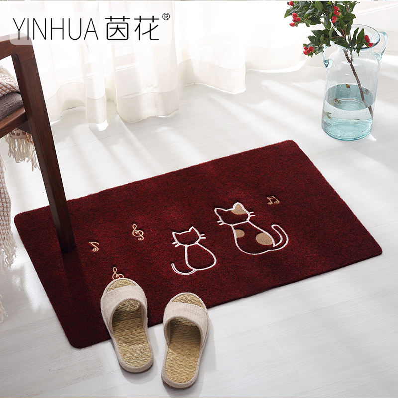 进门地垫脚垫门垫吸水门厅入户门口家用卫生间浴室防滑垫地毯定制