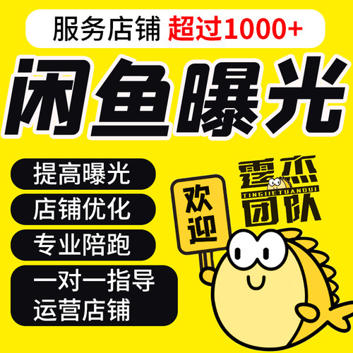 闲鱼提升曝光闲鱼运营指导一对一实操闲鱼运营课程闲鱼赚钱指导课
