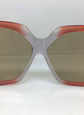 中古七十年代法国老手工板材太阳镜玻璃镜片墨镜