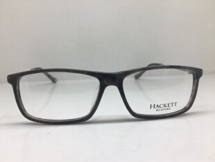 Hackett Bespoke PDM009849 烟灰色长方框框眼镜平面镜