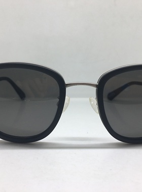 Nicolaus black window银色合金方框太阳镜男女通用墨镜磨砂黑