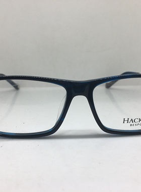 Hackett Bespoke PDM009849 深蓝色长方框框眼镜平面镜
