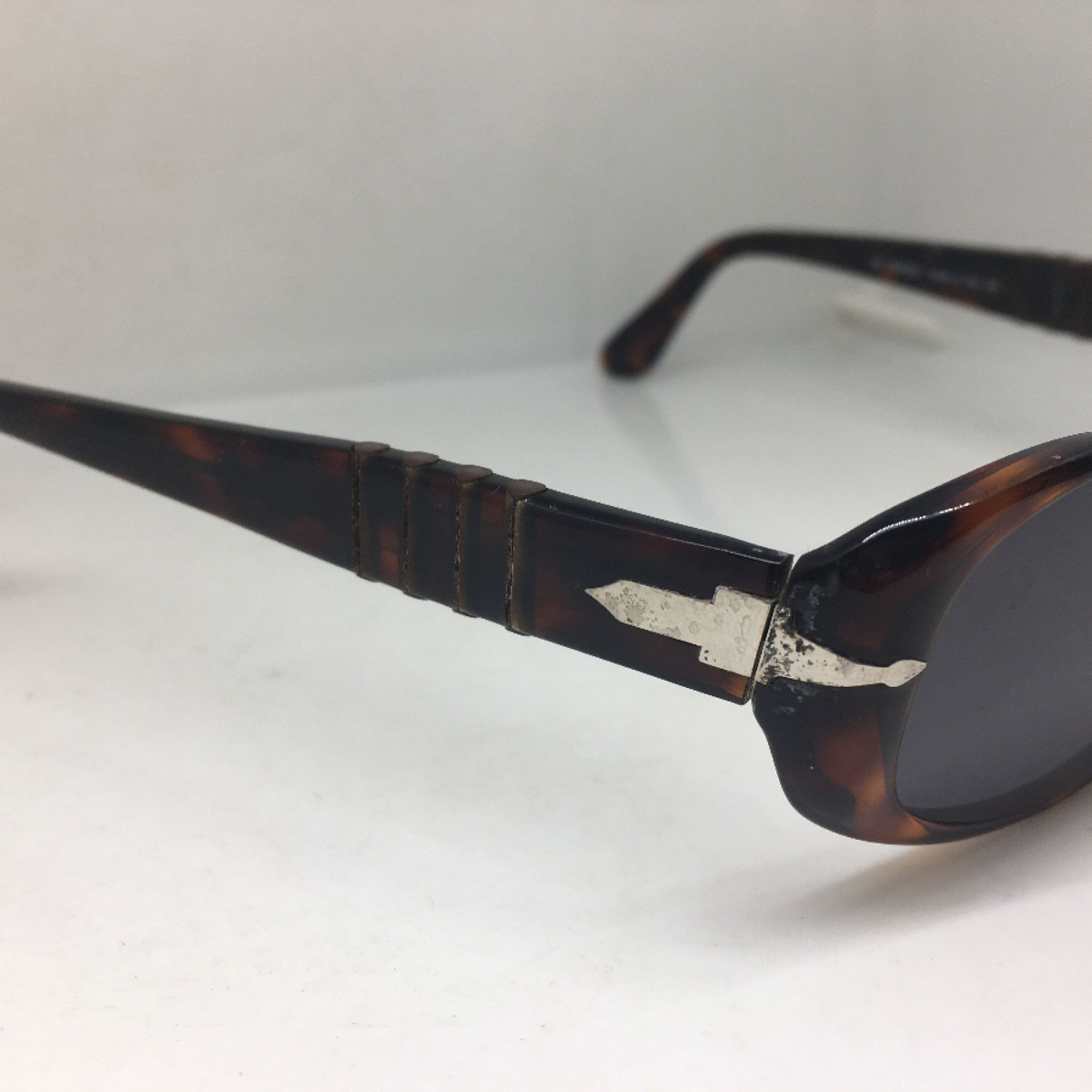 中古80年代PERSOL 2694玳瑁色板材框小脸太阳镜墨镜意大利产