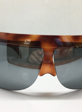 E8309S EJE Optico Sistema 手工 棕色大框遮脸太阳镜墨镜