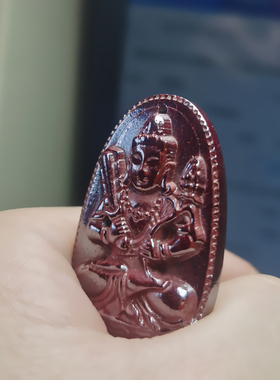 湘西朱砂原石挂件原矿本命年男女