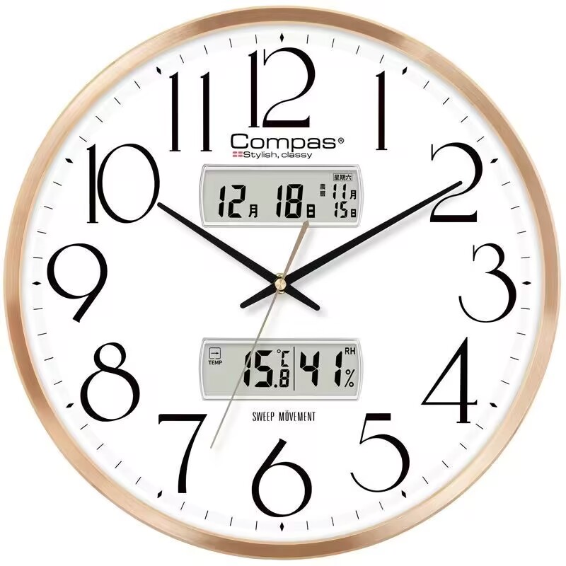 康巴丝客厅挂钟简约现代创意个性