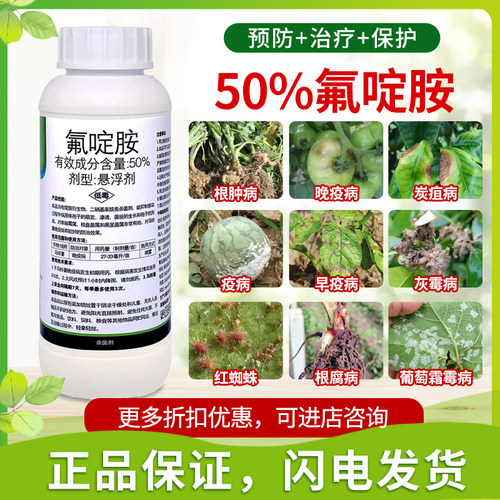 翠株50%氟啶胺蔬菜水果杀菌剂