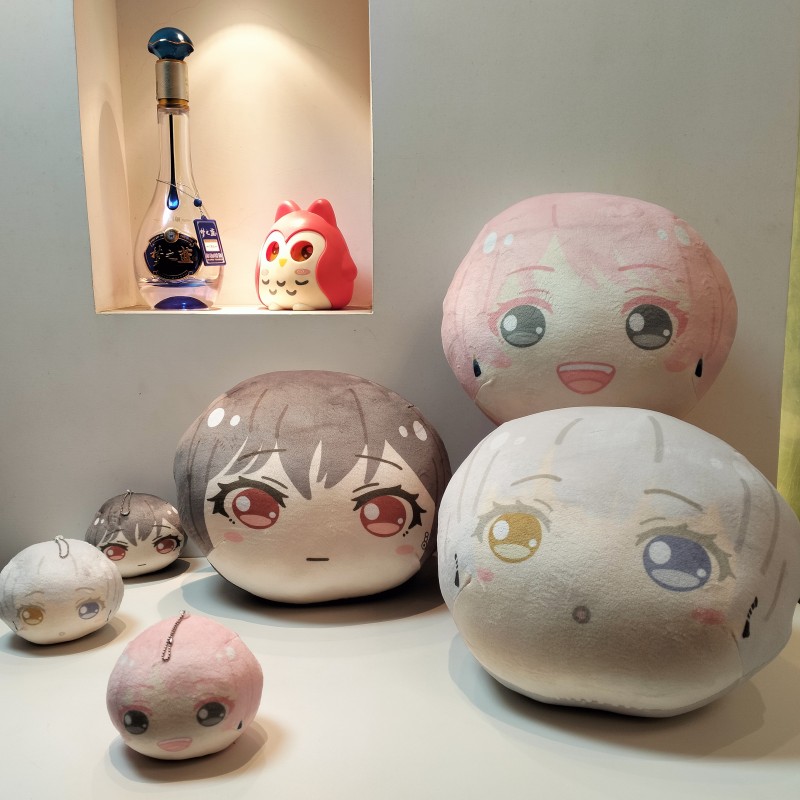 BanG Dream 邦邦 MyGo 馒头团子挂件10CM 要乐奈千早爱音毛绒抱枕