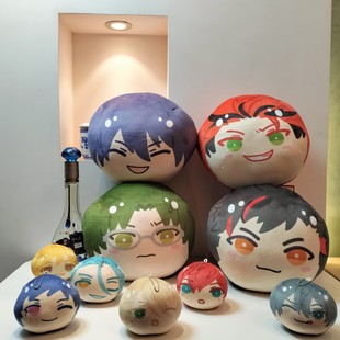 偶像梦幻祭第二弹Q版馒头挂件莲已敬人鬼龙红郎南云铁虎真白友也