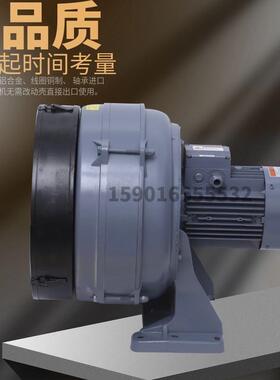 供应HTB-100-203多段式中压鼓风机1.5kw透浦式中压风机现货