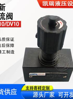 新款DV10-2-10单向节流阀 DV10S1-10/V DV10S1-10/2V DVP10-2-10