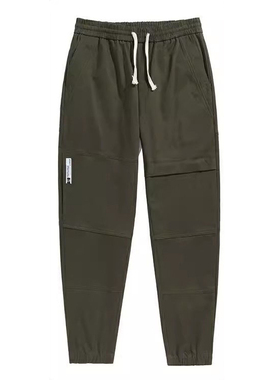 2024秋季男士宽松束脚军绿色工装裤百搭休闲长裤时尚长裤P3434/N2