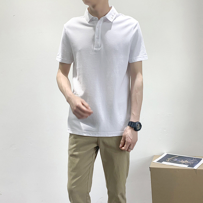夏季男士刺绣POLO衫商场同款