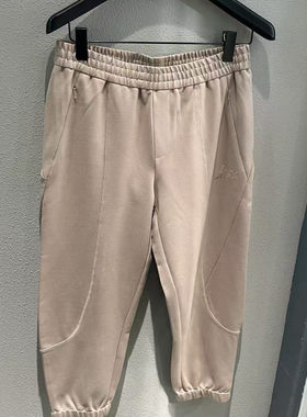 商场款秋季男士舒适休闲百搭潮流长裤字母刺绣运动裤063130/R9