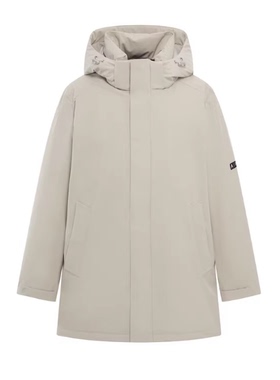 (鸟)秋冬男士中长款通勤羽绒服保暖御寒锁温连帽外套厚C4601/Y14