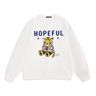 老虎系列卫衣圆领纯棉宽松套头上衣外套C1116 春秋男士 J15 鸟