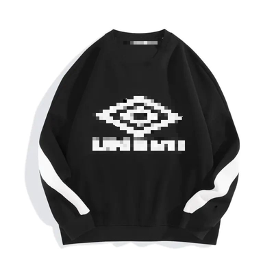 春秋联名圆领印花男卫衣宽松舒适