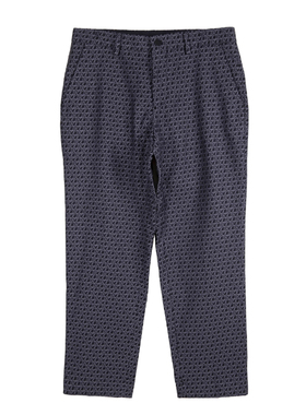 商场款秋季男士时尚百搭长裤满印字母提花休闲裤60970/R9