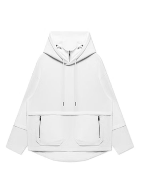 G家秋冬季男士卫衣时尚假两件个性拼接双层帽兜连帽外套1026H/J4