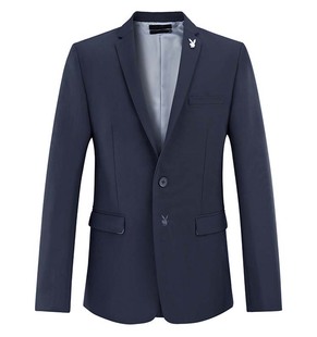 时尚 无束缚轻松OFFICE 商务休闲弹力修身 男士 小西服外套F7 秋季