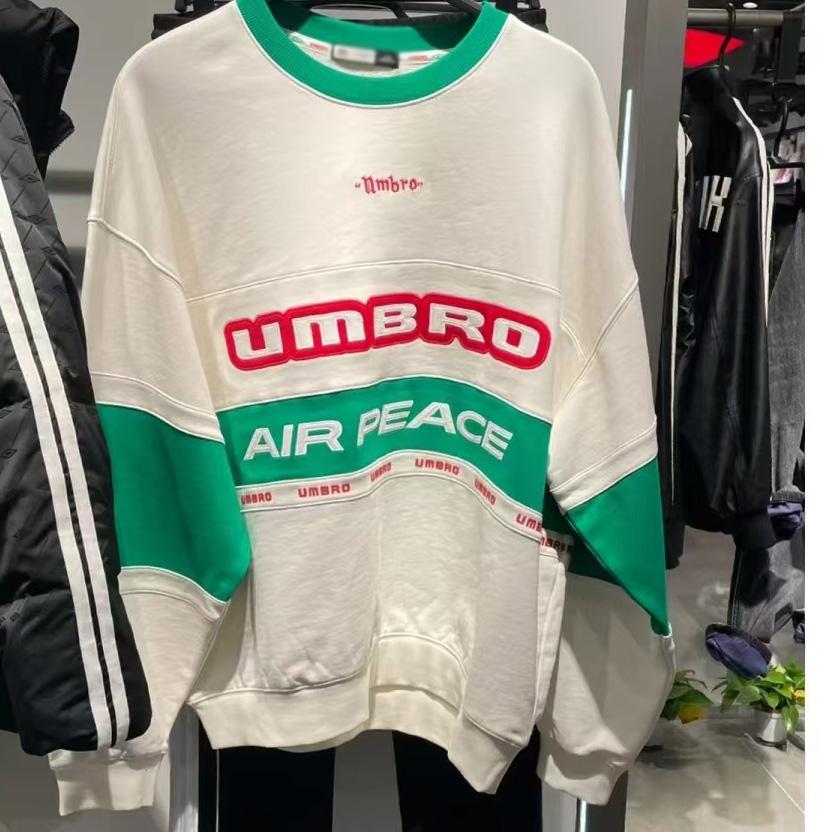 商场款2024秋季男士联名款宽松卫衣时尚运动圆领套头上衣P4B07/J4