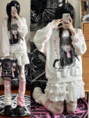 断片小说 原创原宿辣妹宽松长袖 卫衣小众日系亚比秋冬上衣女