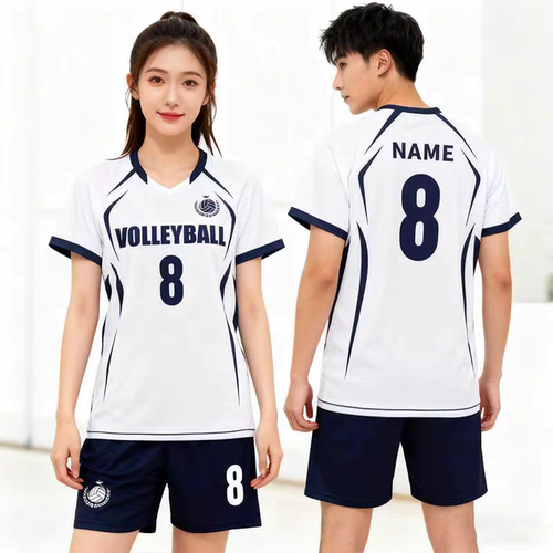包顺丰排球服套装男女定制速干比赛训练运动服数码定服短袖透气