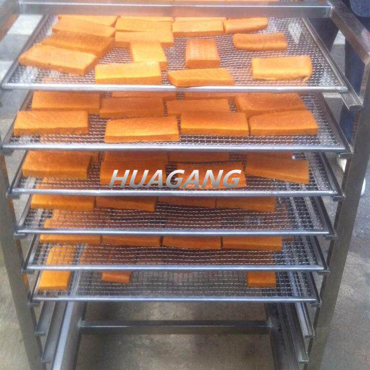熏烤豆腐干烟熏炉 蒸汽电两用豆腐干烟熏机 节能环保熏豆腐干设备
