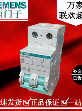 西门子绿色空开2P63A标准型断路器2P16A20A25A32A40A50A 5SJ6263