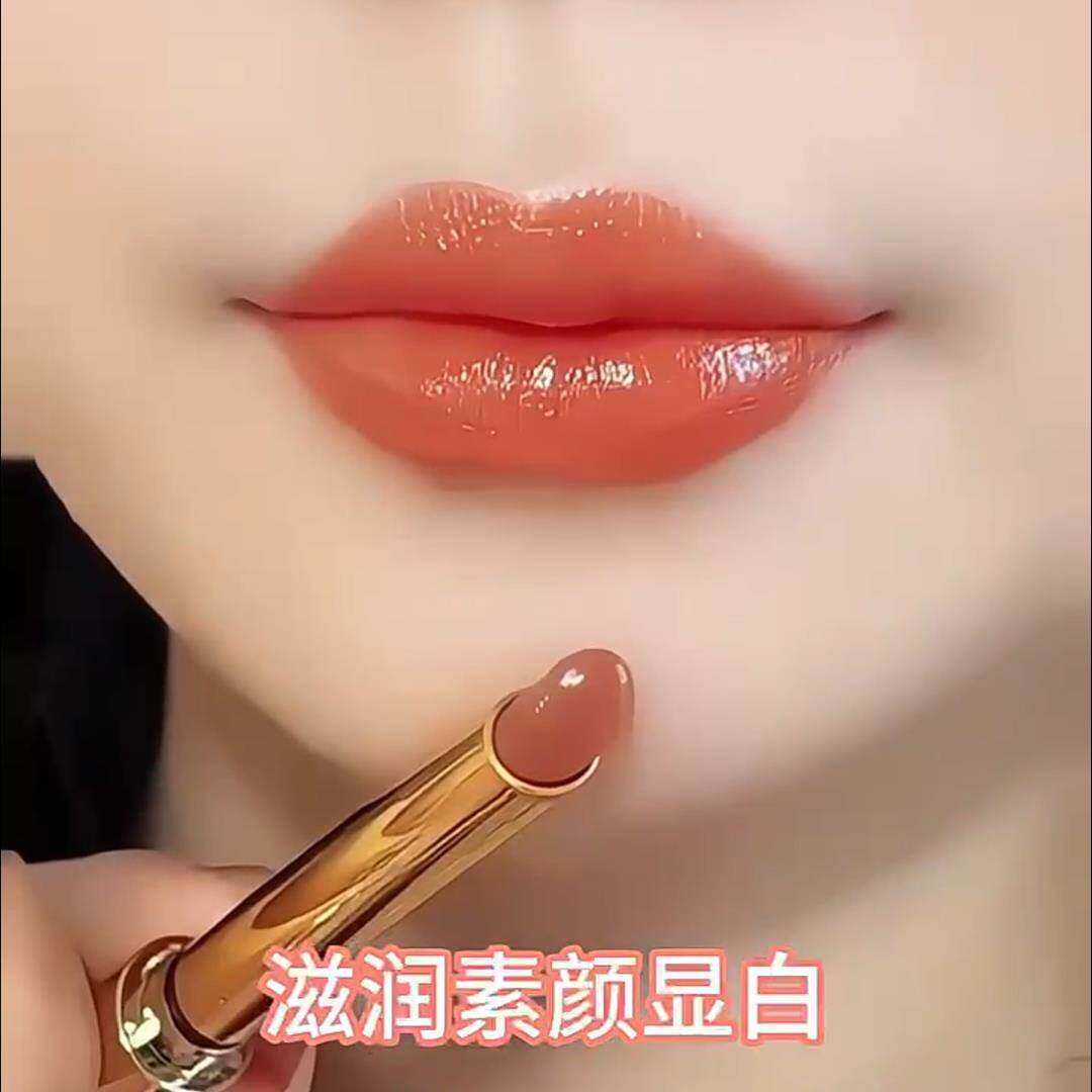 李佳琪推荐正品胡萝卜色南瓜色不沾杯口红防水持久滋润保湿不掉色