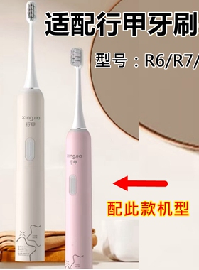 适配xingjia行甲电动牙刷头R6/R7/R8替换牙刷头2585