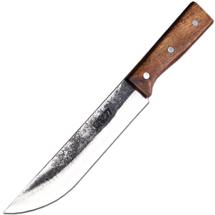 周家刀手工锻打猪肉分割剔骨尖刀多用菜刀超快杀猪宰羊放血专用刀