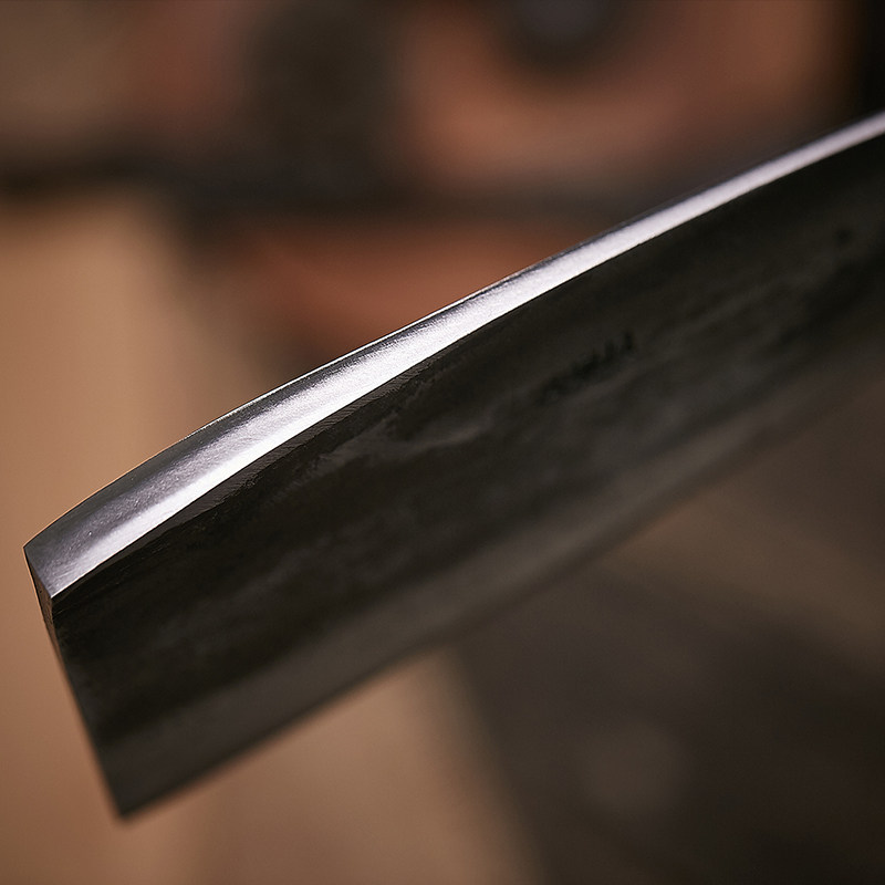 周家刀手工锻打商用加厚加重厨师砍剁骨刀切专用家用斩骨刀骨头刀